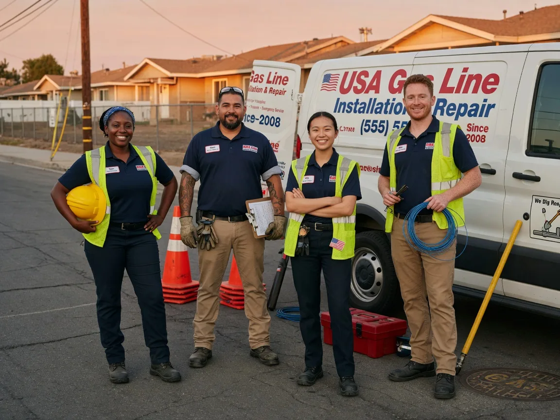 Gas Line Installation company in Rush Springs, OK